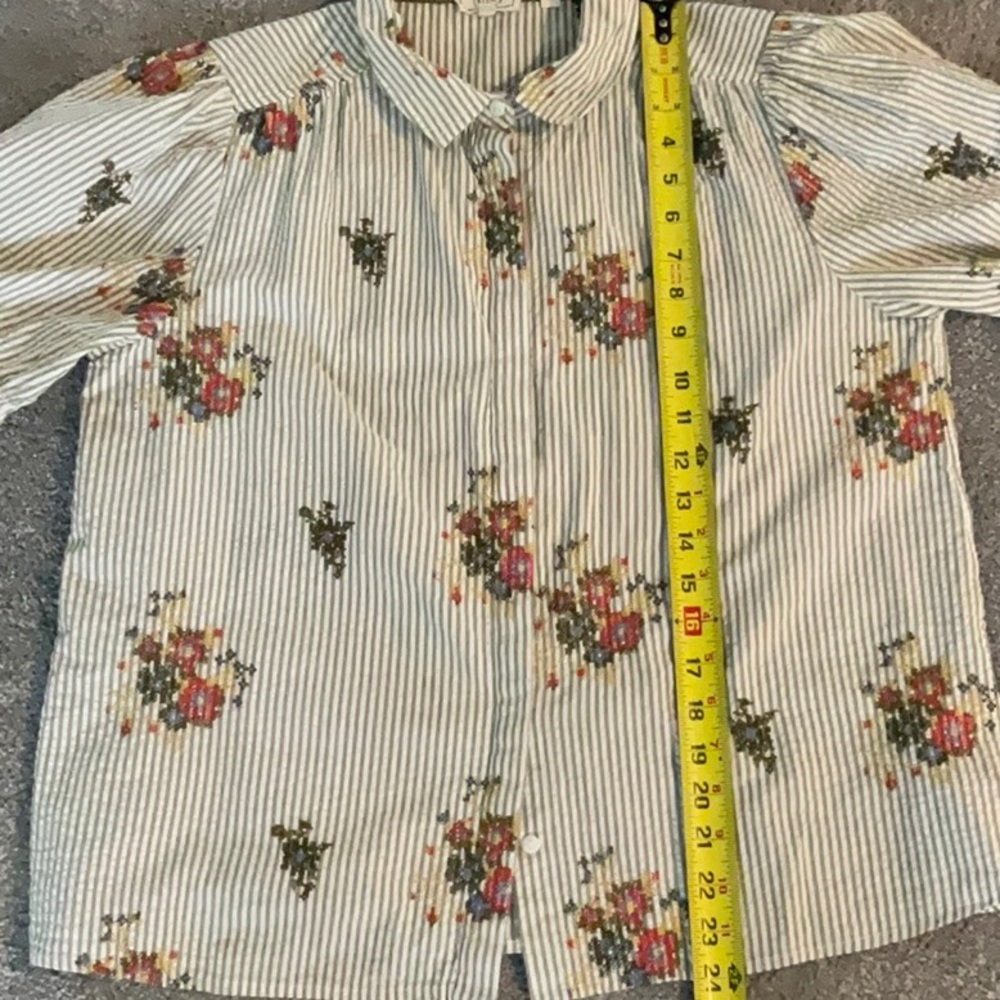 Fat Face UK seersucker blouse - Picture 9 of 9
